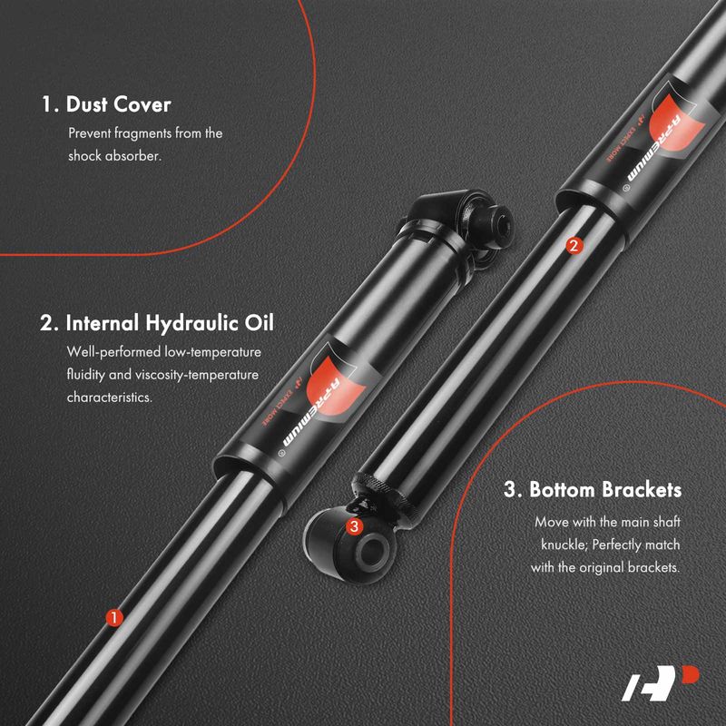 2x Rear Shock Absorber for Nissan Sentra 2007 2008-2012 L4 2.0L