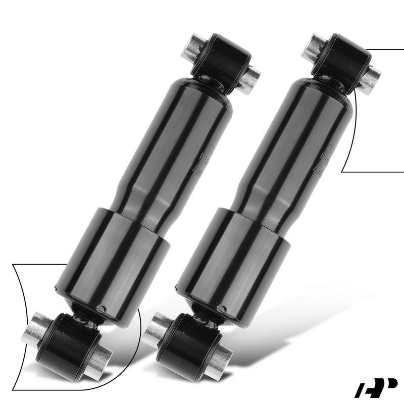 2x Cab Left & Right Shock Absorber for Volvo VNL 2000-2020 VN VAH VHD VNM VNX