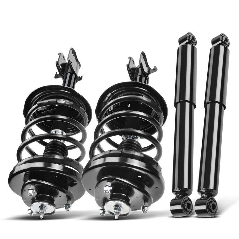 4x Front & Rear Complete Strut & Coil Spring Assembly for Acura MDX 2003-2006