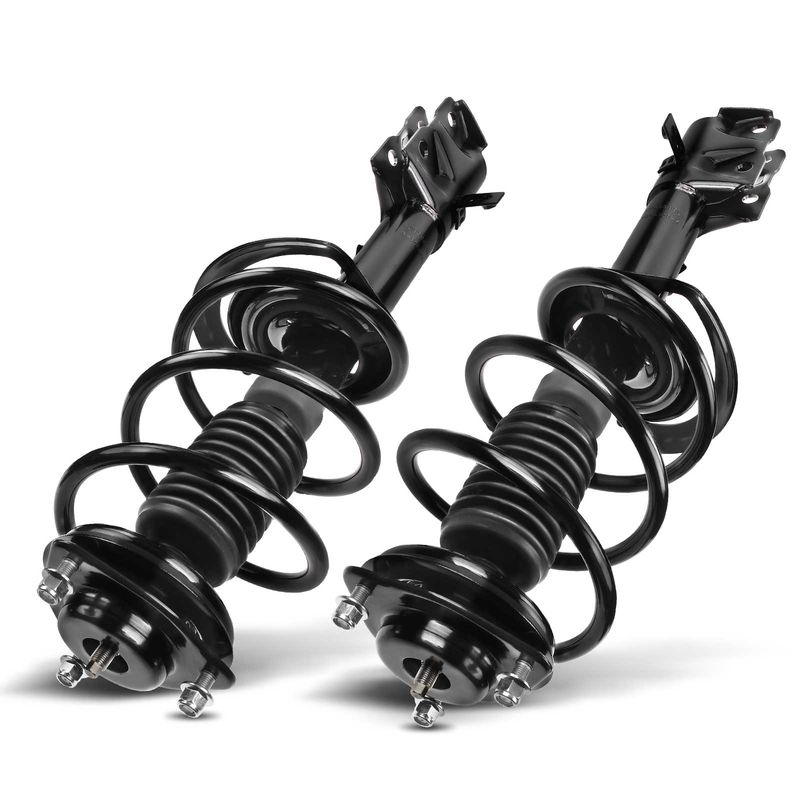2x Front Complete Strut & Coil Spring Assembly for Dodge Caliber 2007-2012 2.0L 2.4L