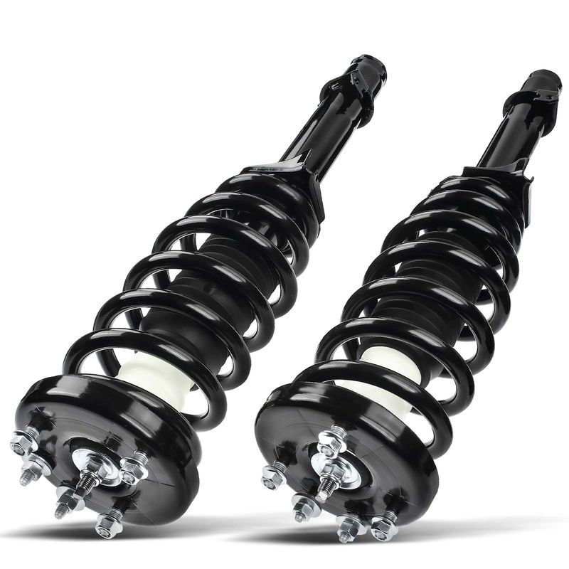 2x Front Complete Strut & Coil Spring Assembly for Acura TL 2009-2014 FWD