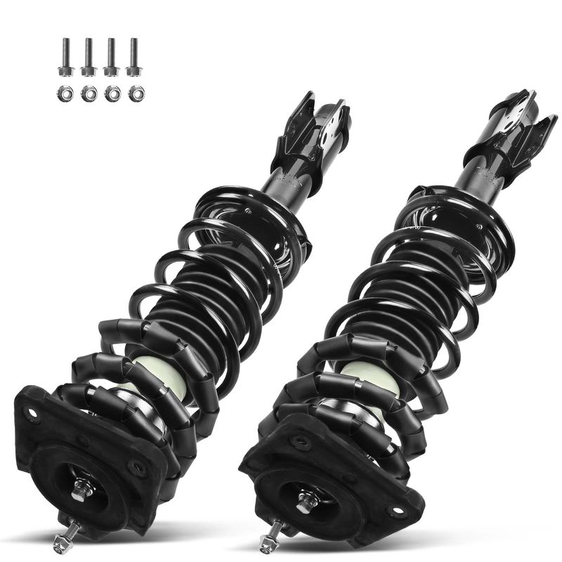 2x Rear Complete Strut & Coil Spring Assembly for Chevrolet Malibu 98-03 Pontiac