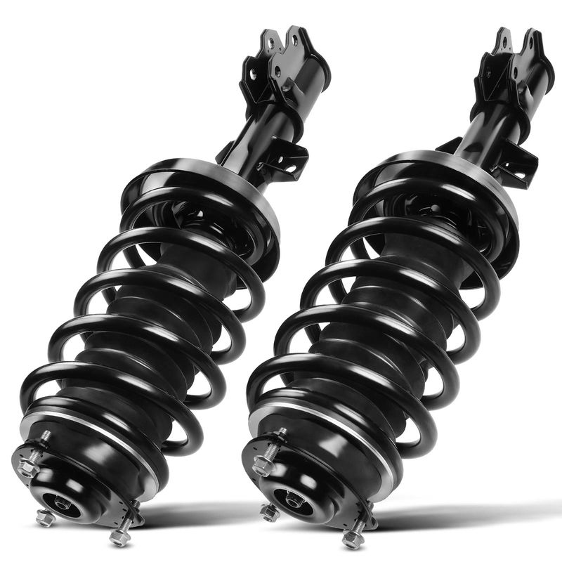 2x Front Complete Strut & Coil Spring Assembly for Saab 9-5 1999 2000 2001