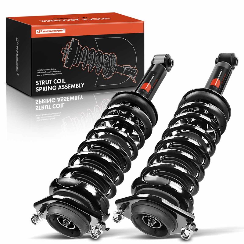2x Rear Complete Strut & Coil Spring Assembly for Subaru Outback 2010 2011 2012