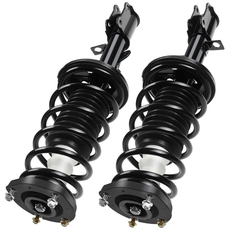 2x Rear Complete Strut & Coil Spring Assembly for Toyota Corolla 1993-2002 Geo