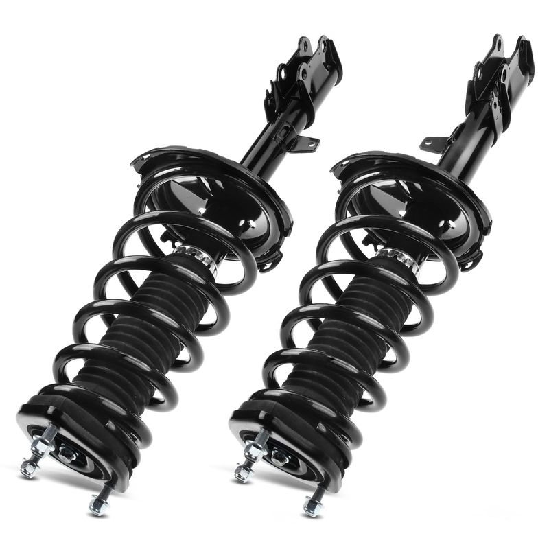 2x Rear Complete Strut & Coil Spring Assembly for Toyota Venza 2009-2012 FWD
