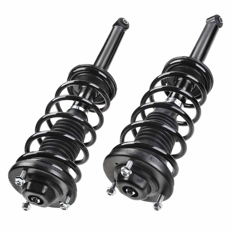 2x Rear Complete Strut & Coil Spring Assembly for Lexus LS400 90-94 Sedan RWD