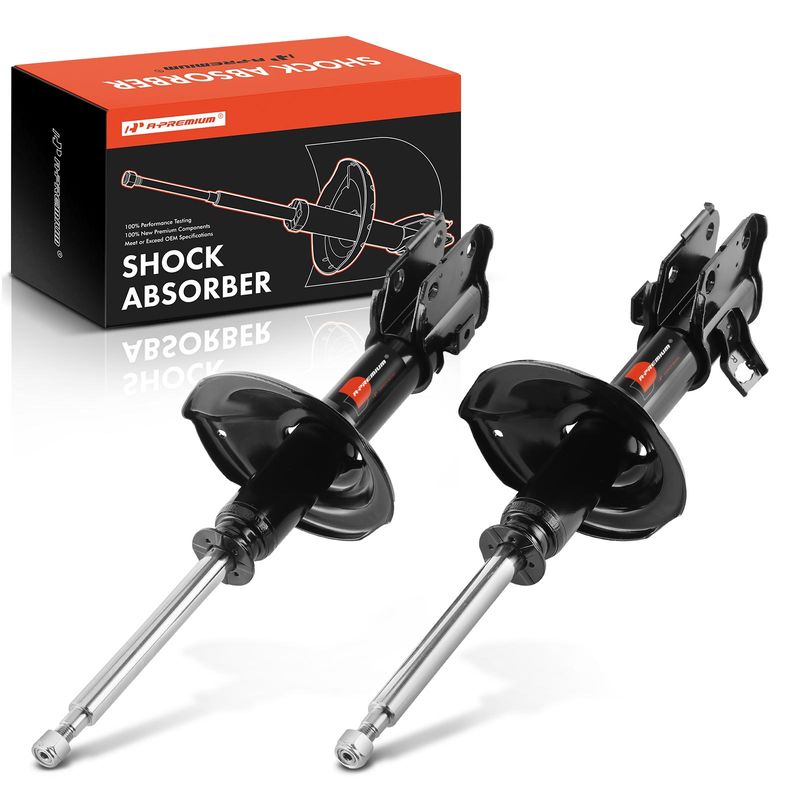 2x Front Shock Absorber for Subaru Impreza 1993-2001 4-Wheel ABS