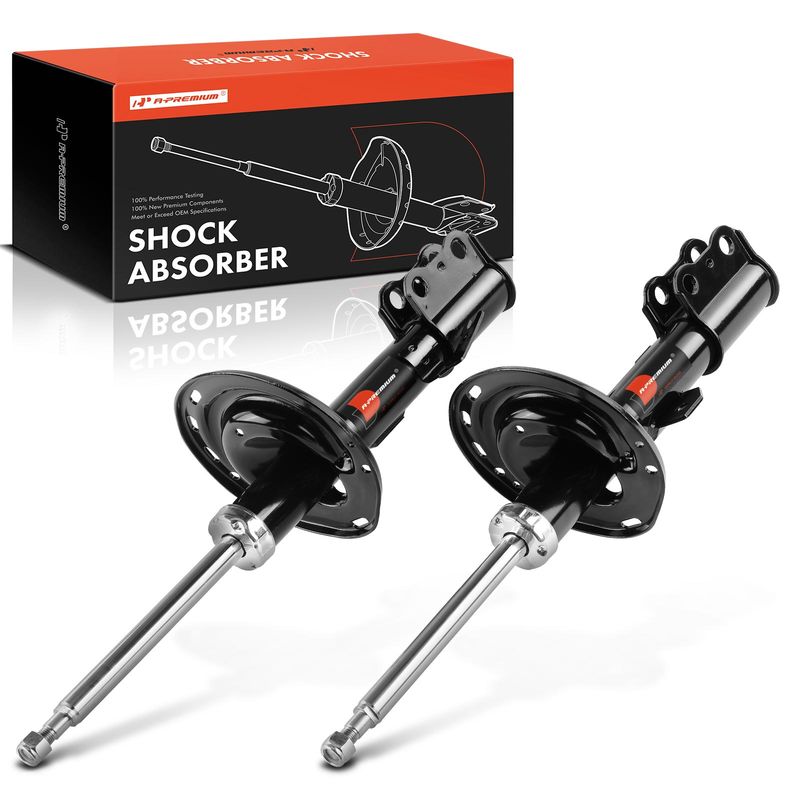 2x Front Shock Absorber for Toyota Sienna 2007 2008 2009 2010 FWD