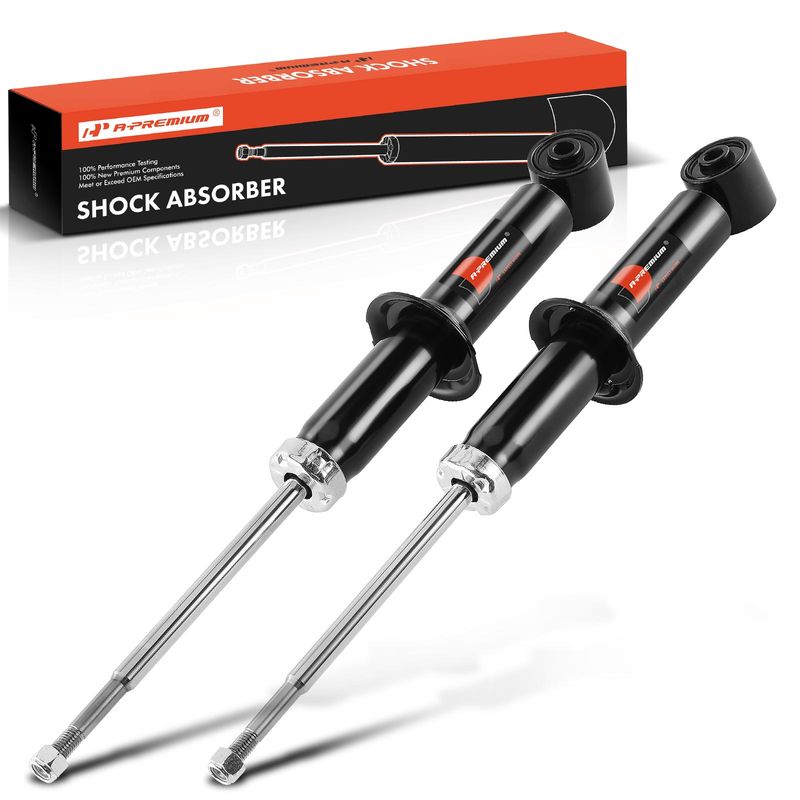 2x Rear Shock Absorber for Land Rover LR3 2005-2009 LR4 V8 4.4L