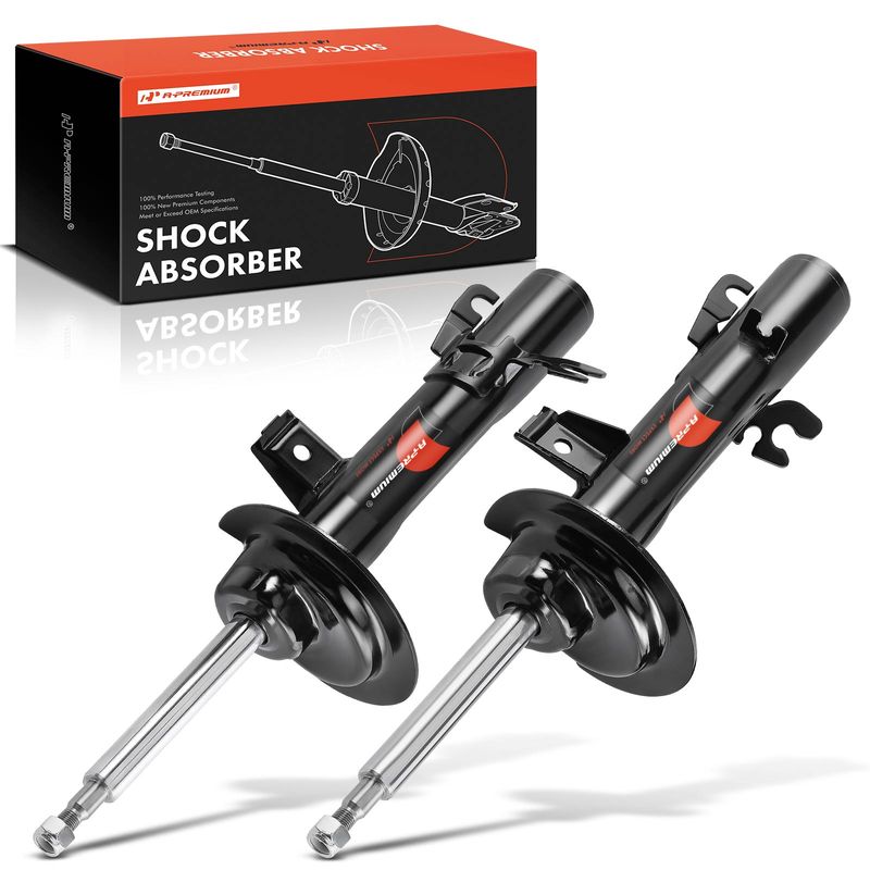 2x Front Shock Absorber for Mini Cooper 2002-2013 L4 1.6L