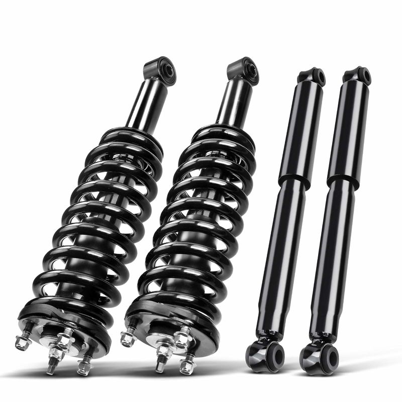 4x Front & Rear Complete Strut & Coil Spring Assembly for Toyota Tacoma 95-04 4WD