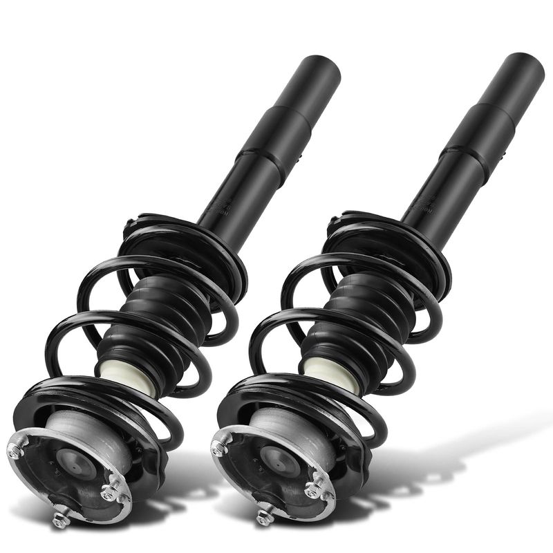 2x Front Strut & Coil Spring Assembly for BMW E60 525i 530i 545i 550i