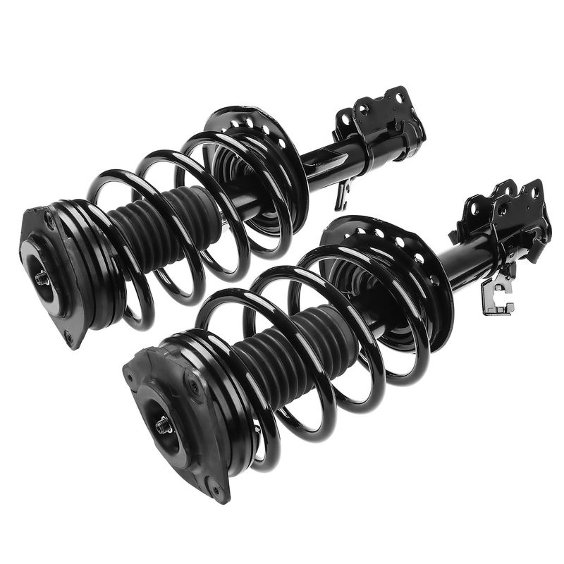 2x Front Complete Strut & Coil Spring Assembly for Nissan Sentra 14-19 1.8L