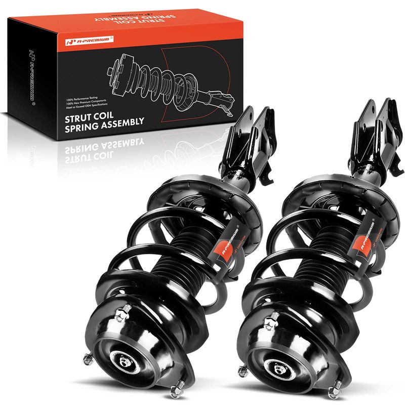 2x Front Complete Strut & Coil Spring Assembly for Subaru Forester 2014-2016