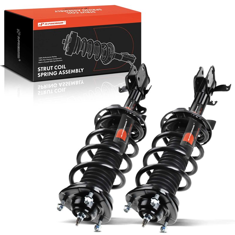 2x Front Complete Strut & Coil Spring Assembly for Honda Odyssey 2013-2017 3.5L
