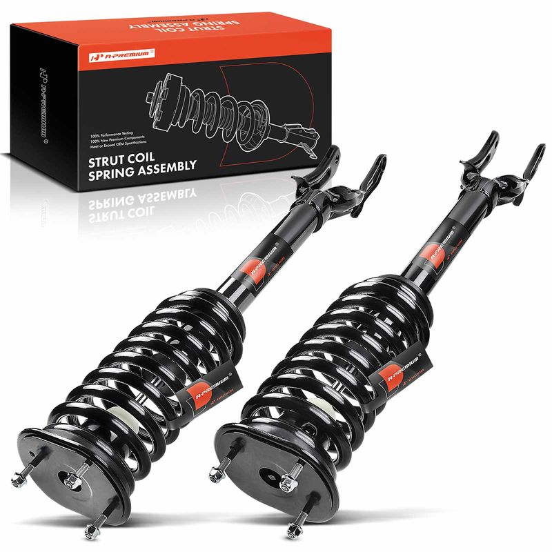 2x Front Complete Strut & Coil Spring Assembly for Jeep Grand Cherokee 11-15 Dodge