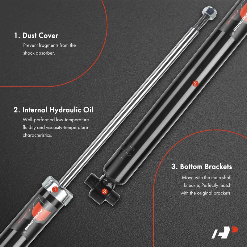 2x Rear Shock Absorber for Chevrolet Sonic 2012 2013 2014 2015-2020