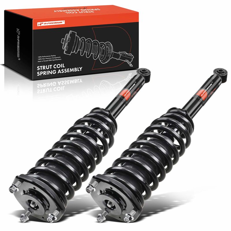 2x Front Complete Strut & Coil Spring Assembly for Lexus LS430 01-06 V8 4.3L RWD