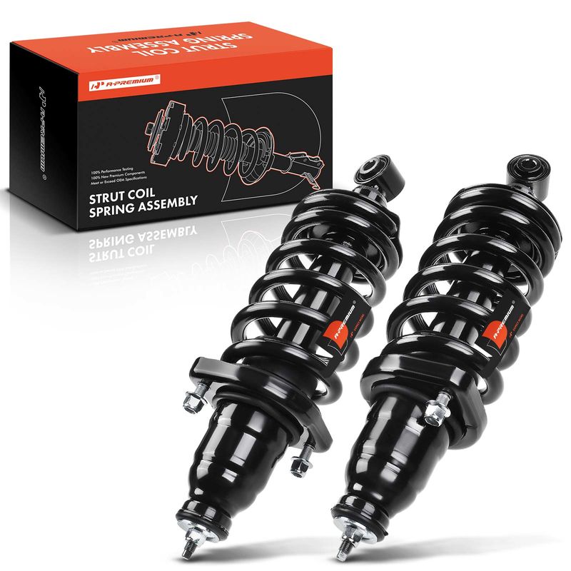 2x Rear Complete Strut & Coil Spring Assembly for Honda Element 2003-2011 2.4L