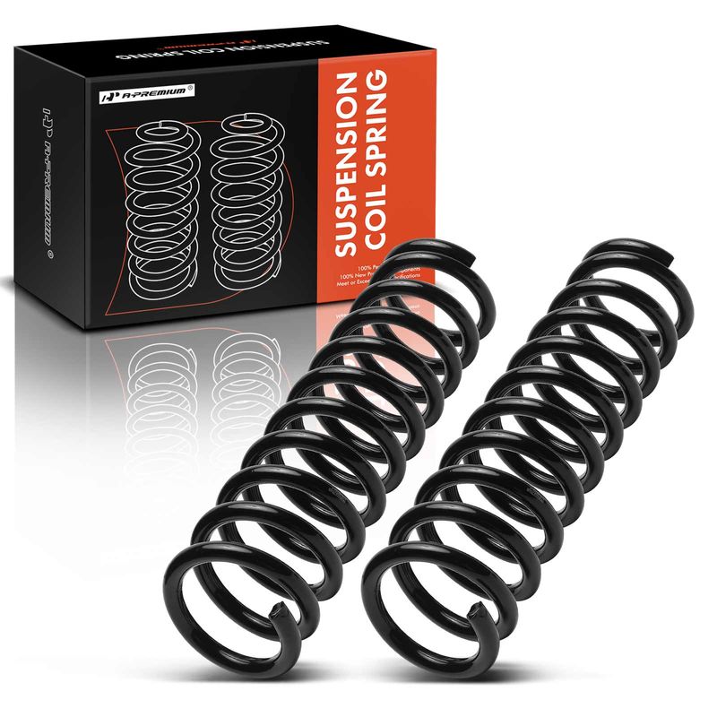 2x Front Coil Springs for Chevy Chevelle 1968-1972 Olds Cutlass F85 Pontiac GTO