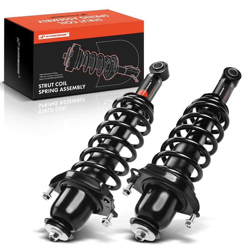 2x Rear Complete Strut & Coil Spring Assembly for Toyota Corolla 2009 2010-2013