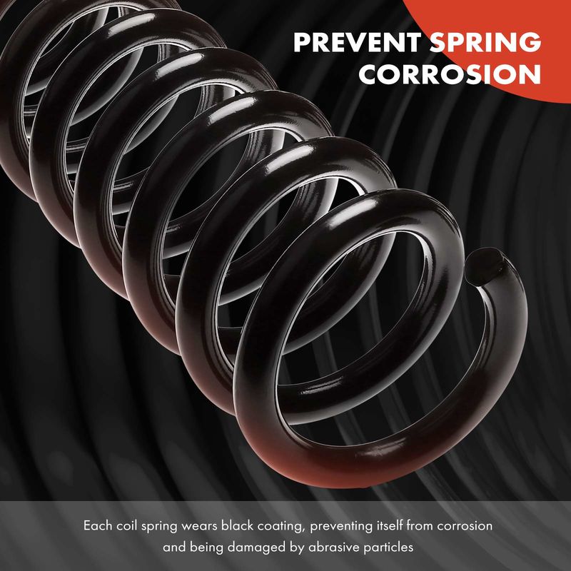 2x Front Coil Springs for Chevrolet Chevelle 1969-1972 Olds Cutlass Pontiac GTO