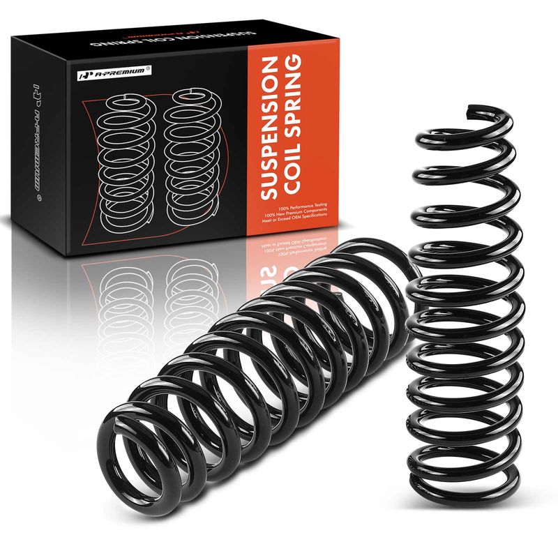 2x Front Coil Springs for Lincoln MKZ 2010 2011 2012 V6 3.5L