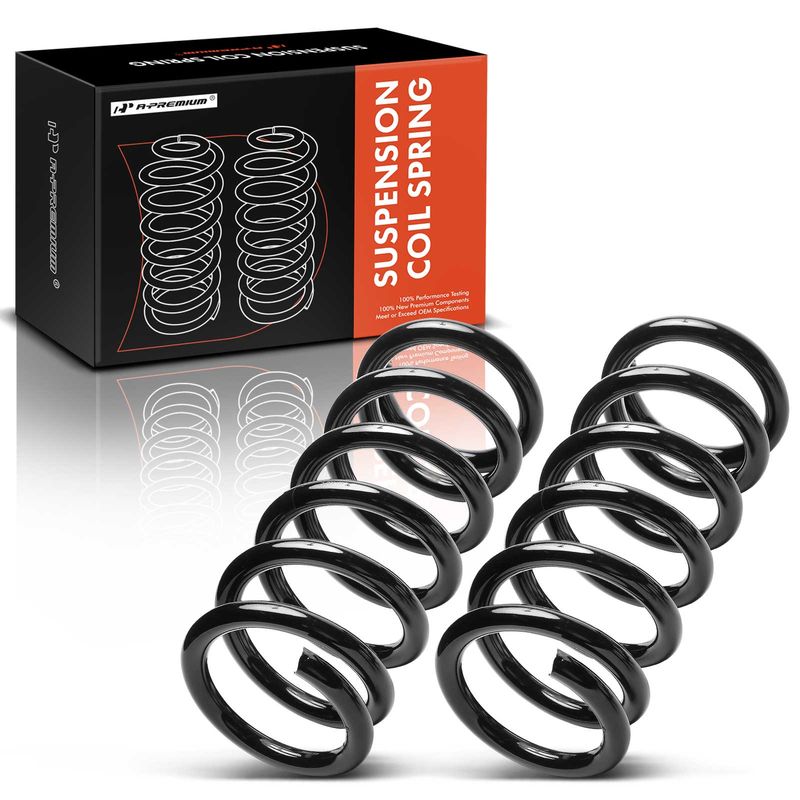 2x Front Coil Springs for Chevy Corvette 1963-1982 Pontiac LeMans