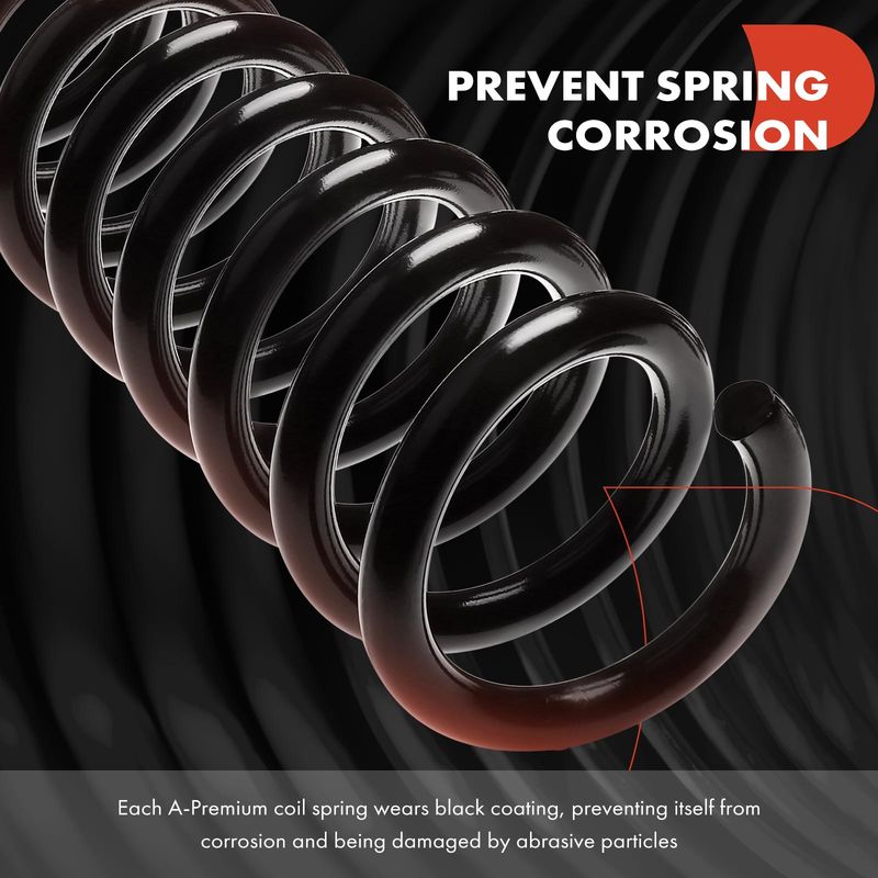 2x Front Variable Rate Coil Springs for Ford F-150 F-250 F-350 E-150 Econoline