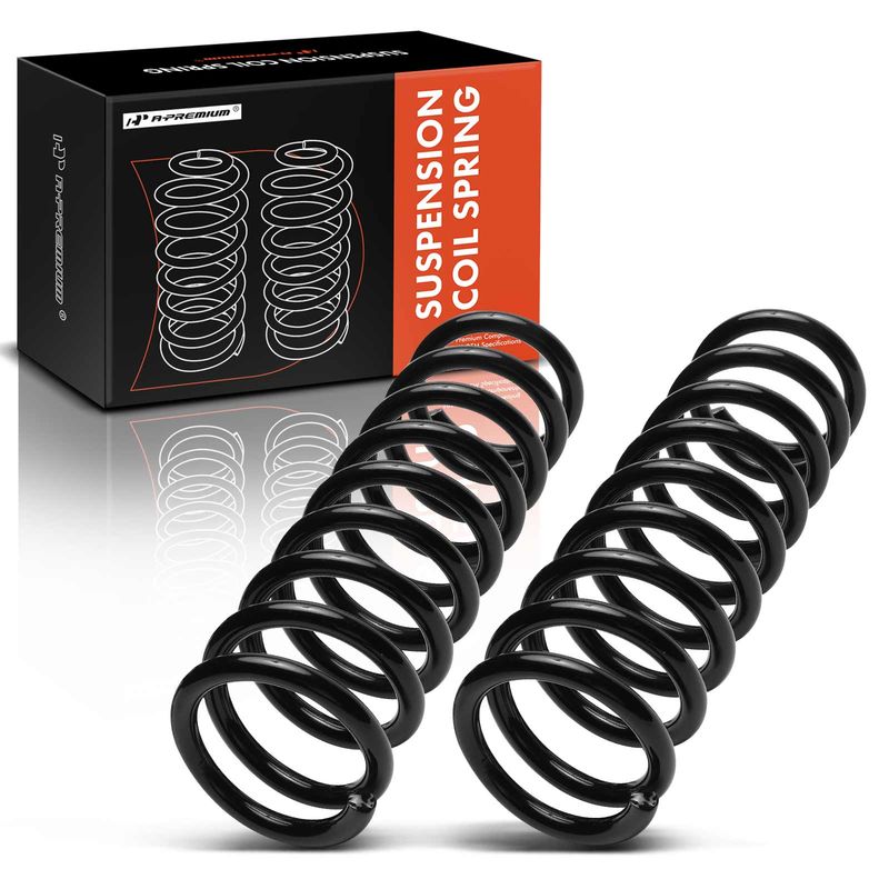2x Front Coil Springs for Chevrolet Camaro 1970-1985 Buick Skylark Pontiac Olds