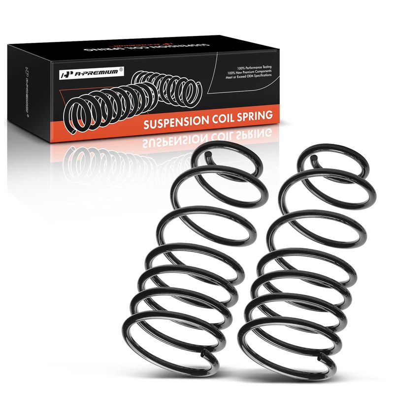 2x Rear Coil Springs for Chevrolet Monte Carlo 1995-2005 Buick Regal Century