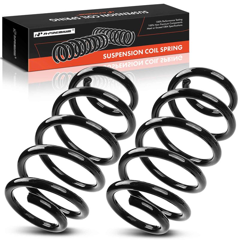2x Rear Suspension Coil Springs for Jeep Commander 2006-2010 Sport Utility