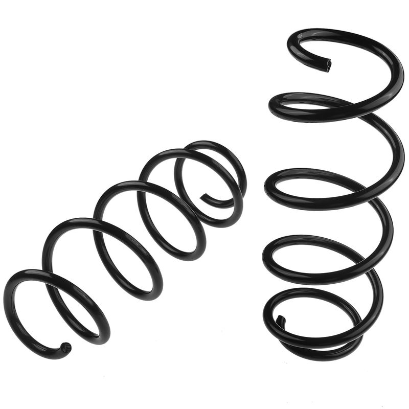 2x Front Suspension Coil Springs for Volkswagen Eos 07-15 Jetta 09-10 L4 2.0L