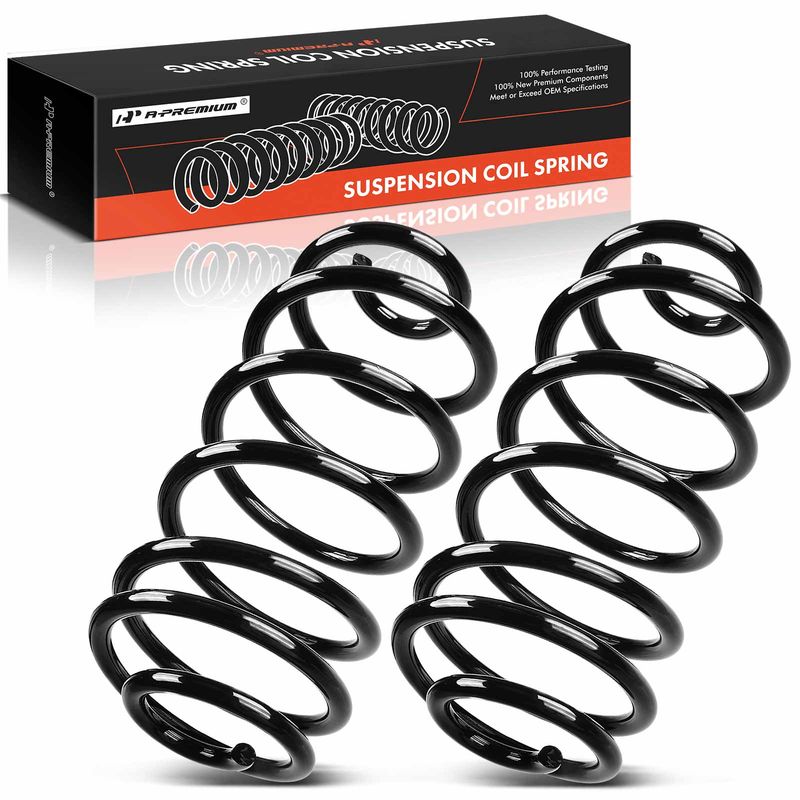 2x Rear Suspension Coil Springs for Chevrolet HHR 2006-2011 Saturn Ion 2004-2007