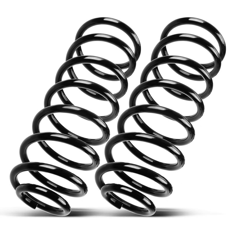 2x Front Suspension Coil Springs for Volkswagen Beetle 98-06 Golf 99-05 Jetta