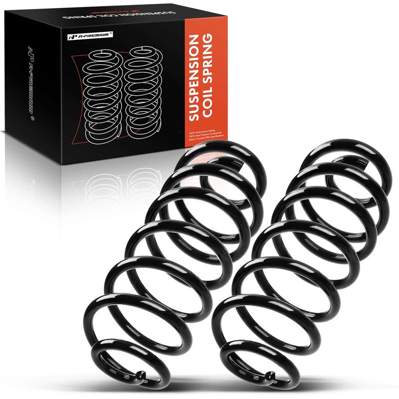 2x Rear Suspension Coil Springs for Chevrolet Malibu 2006 Pontiac G6 2005-2010