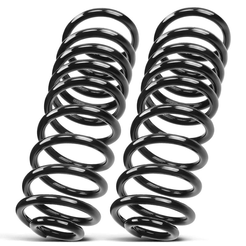 2x Rear Suspension Coil Springs for Volkswagen Jetta 1993-1999 Cabrio 1995-2002