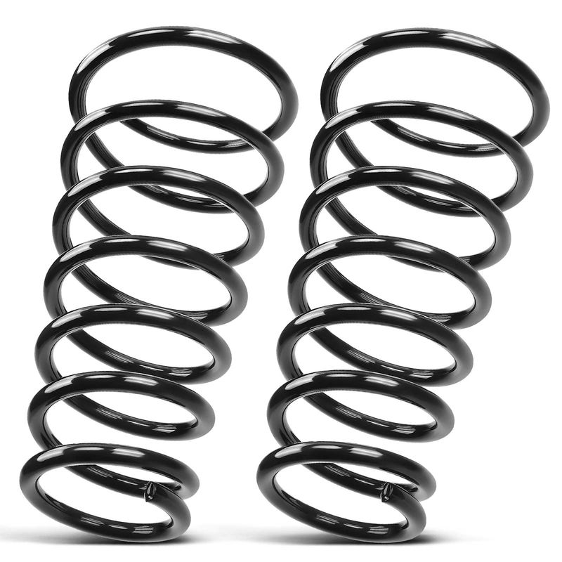 2x Rear Suspension Coil Springs for Hyundai Accent 2000-2005 L4 1.5L L4 1.6L