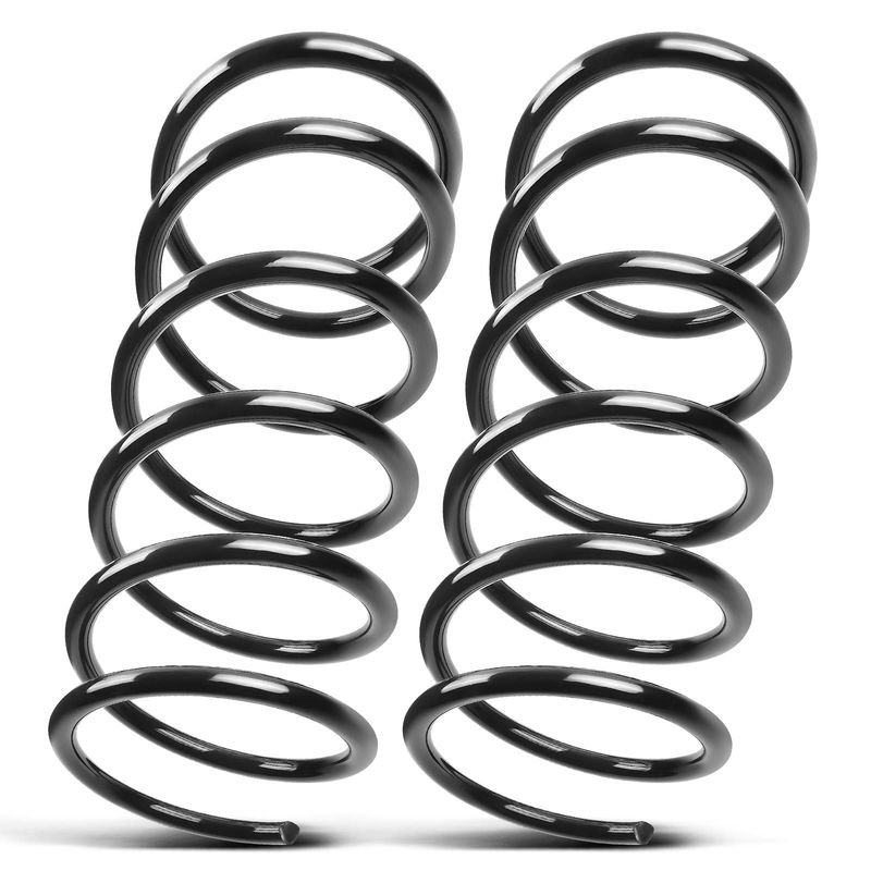 2x Front Suspension Coil Springs for Hyundai Accent 2000-2005 L4 1.5L L4 1.6L