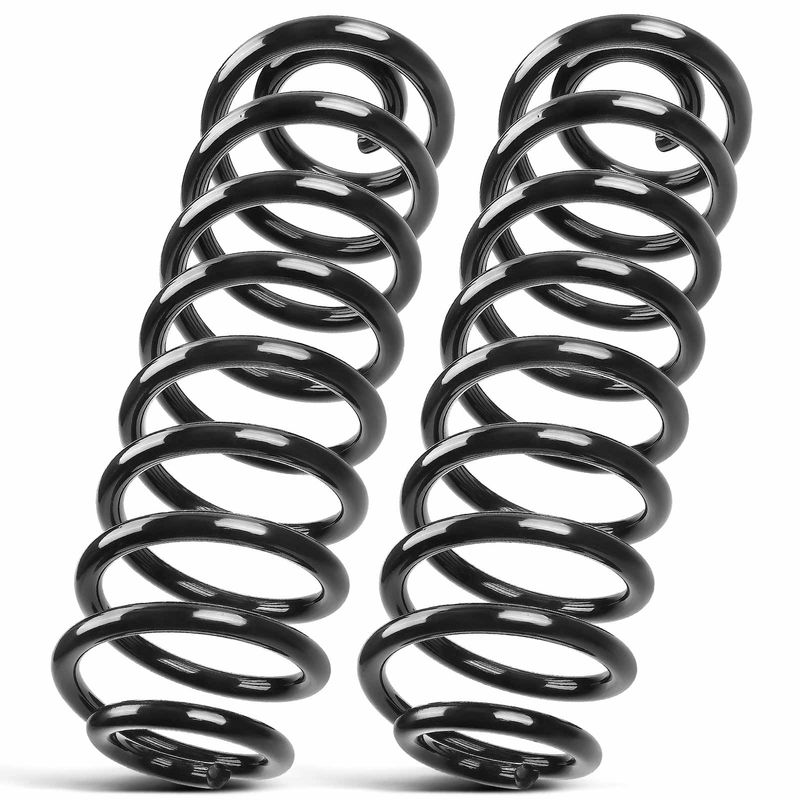 2x Rear Suspension Coil Springs for Chevrolet Trailblazer 02-09 GMC Envoy 02-08