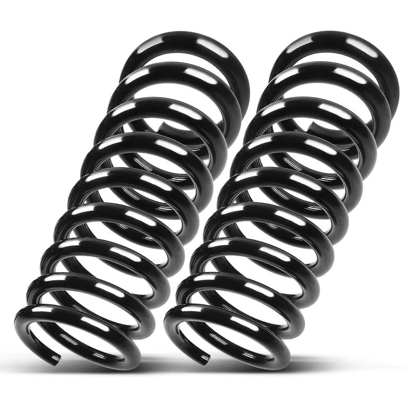 2x Front Suspension Coil Springs for Jeep Grand Cherokee 2005-2010 V6 3.7L RWD