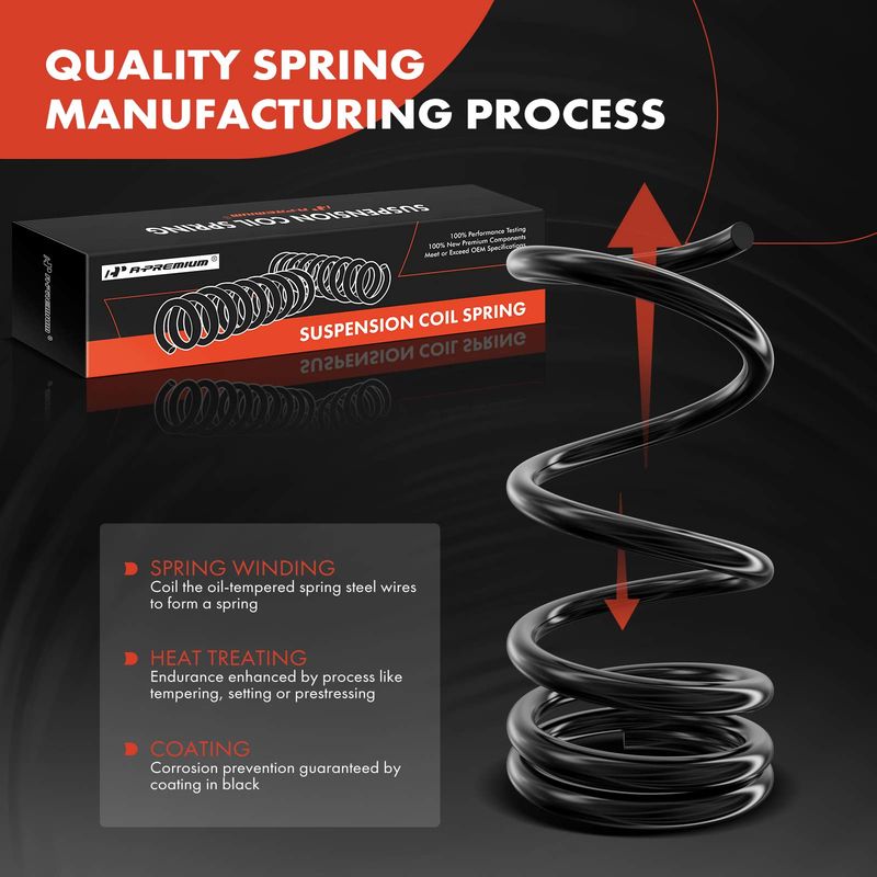 2x Rear Suspension Coil Springs for Nissan Altima 2002-2006 Maxima 2004-2008