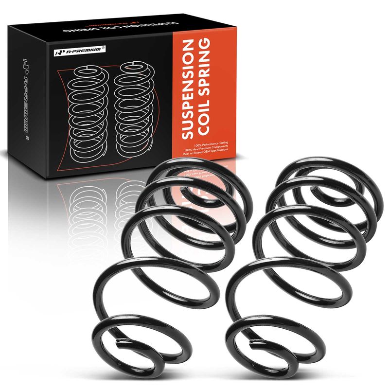 2x Rear Coil Springs for Chevy Malibu Buick Regal Olds Cutlass Pontiac LeMans