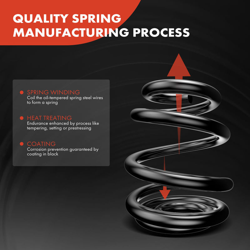 2x Rear Coil Springs for Chevrolet Chevelle 1967-1972 Buick Olds Cutlass Pontiac