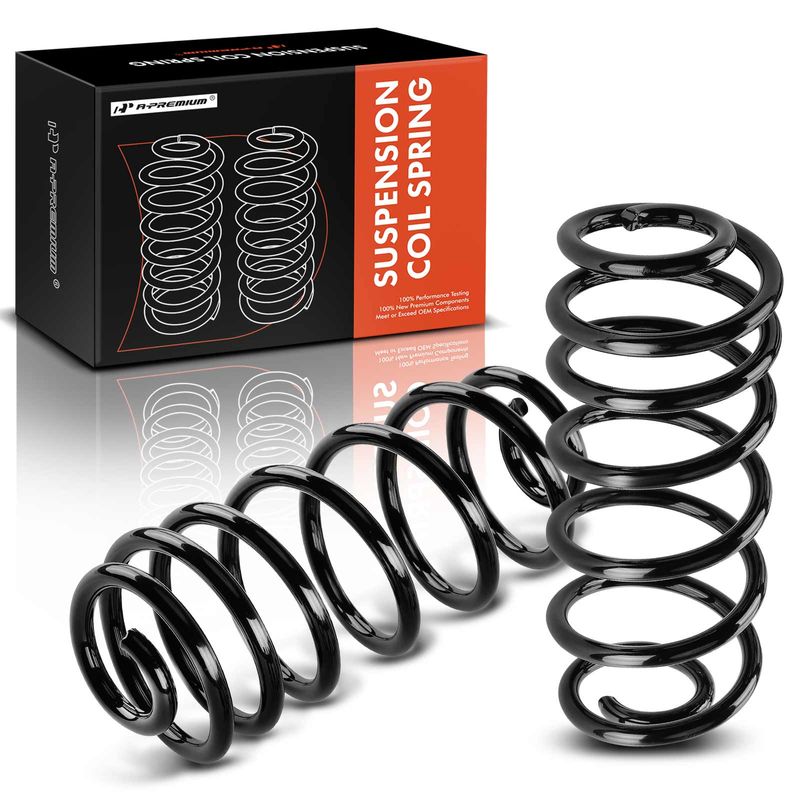 2x Rear Left & Right Coil Spring for Chevrolet Malibu Pontiac G6 Saturn Aura
