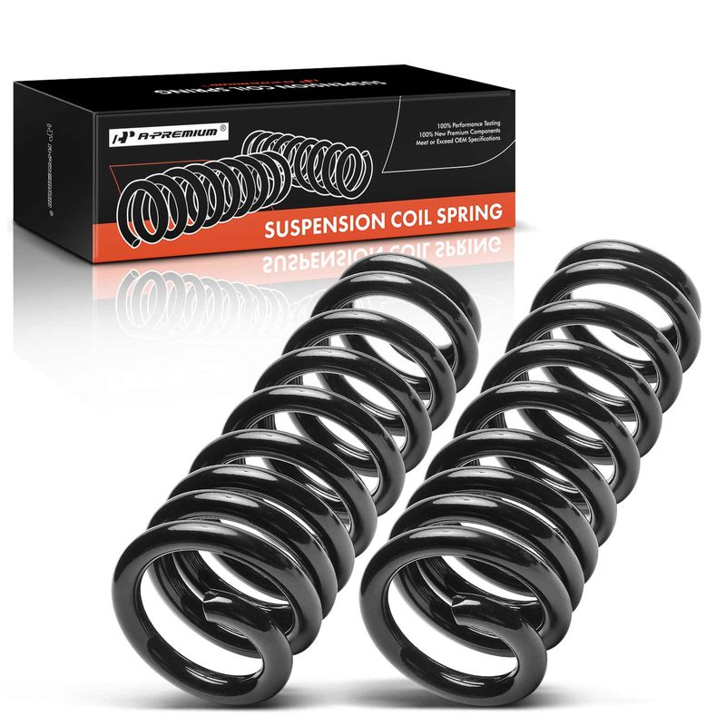 2x Front Coil Springs for Ford E-150 Econoline E-250 E-350
