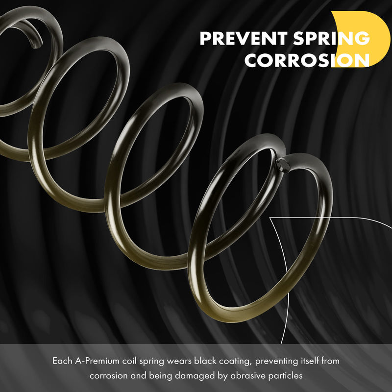2x Front Suspension Coil Springs for Mercedes W203 S203 A209 C209 C CLK-Class