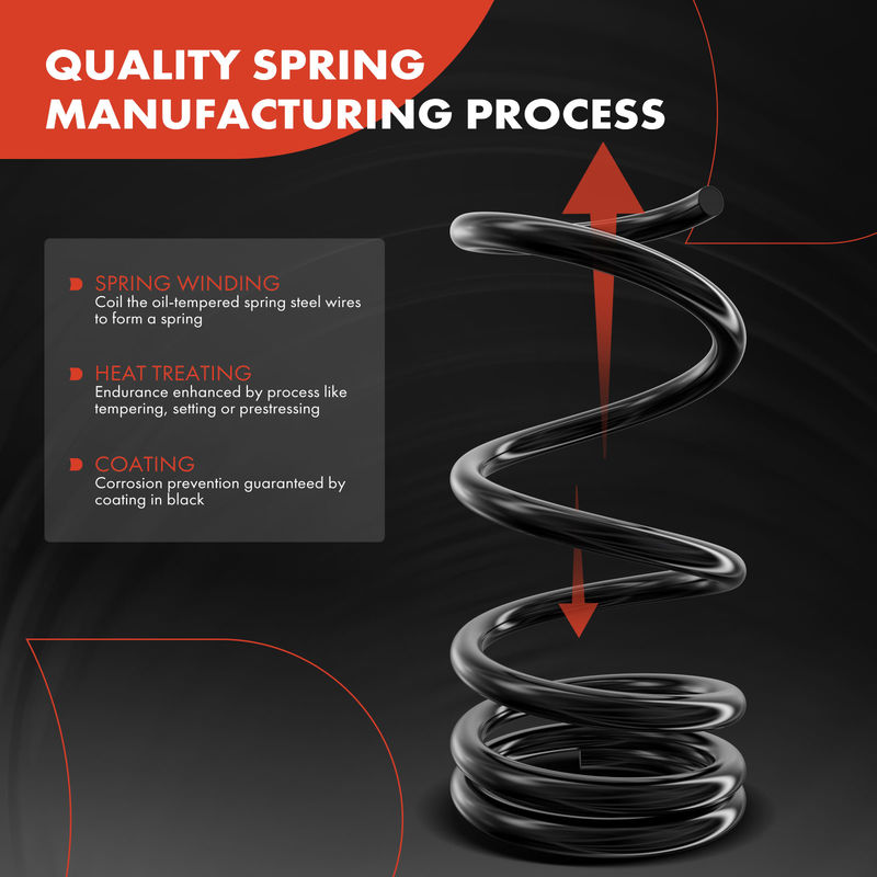 2x Front Coil Springs for Chevrolet Camaro Chevy II Buick Apollo Pontiac Olds