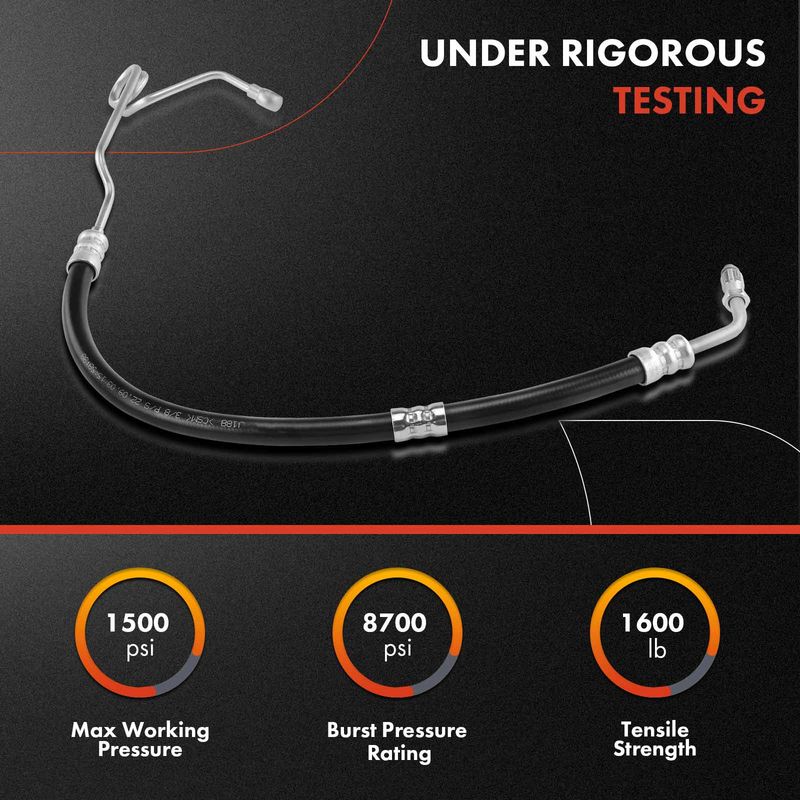 Power Steering Pressure Line Hose Assembly for Volvo 960 92-97 V90 97-98 S90